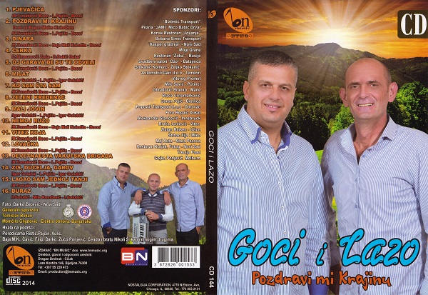 Goci I Lazo - Pozdravi Mi Krajinu (2014).jpg