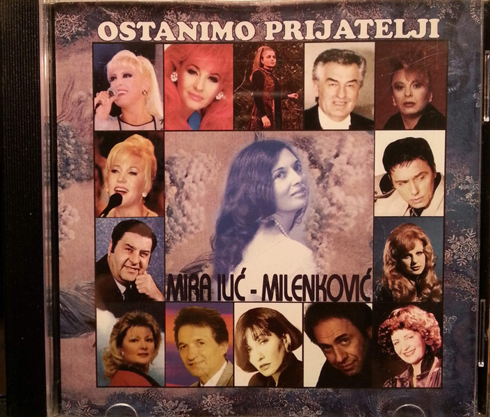 Mira Ilić - Milenković - Ostanimo prijatelji (1998, Compilation).jpg