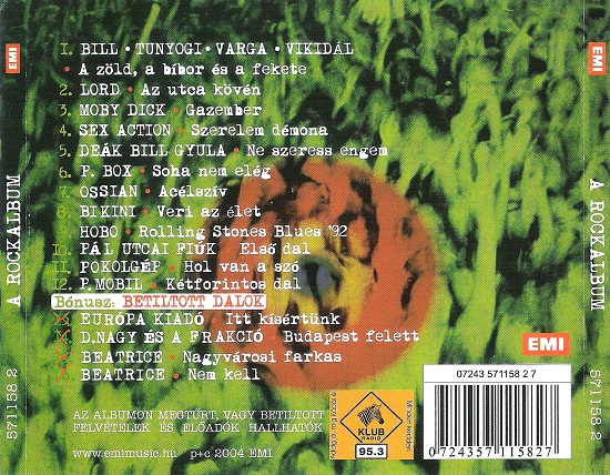 Various - A rock album (2004) back.jpg
