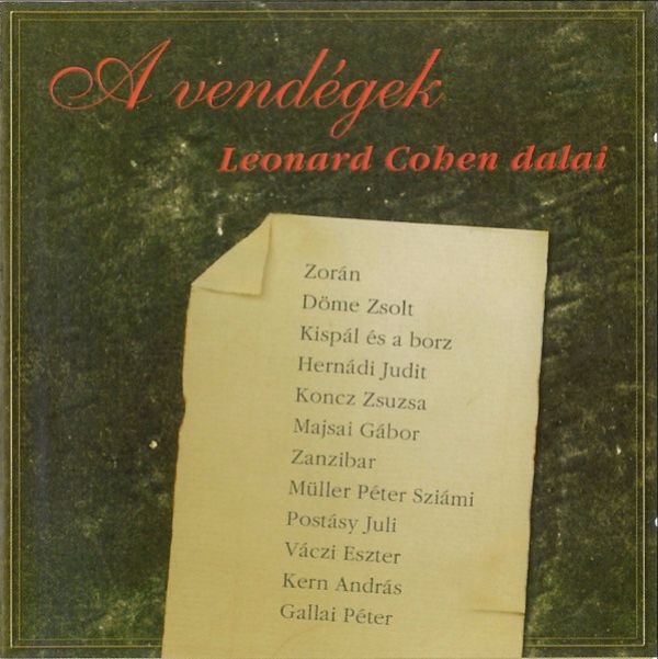 Various - A vendégek (Leonard Cohen dalai) (2003).jpg
