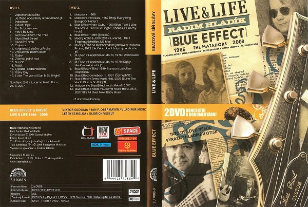 Radim Hladík & Blue Effect - Live & Life 1966-2008 (2 DVD, 2008).jpg