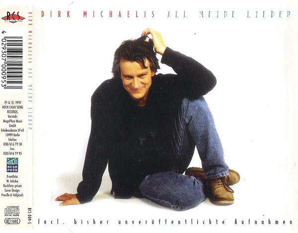 Dirk Michaelis - All Meine Lieder (1997 CD Maxi).jpg